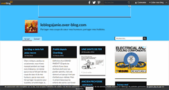 Desktop Screenshot of leblogajanie.over-blog.com