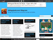 Tablet Screenshot of leblogajanie.over-blog.com