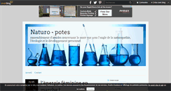 Desktop Screenshot of naturo-pattes.over-blog.com