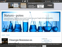 Tablet Screenshot of naturo-pattes.over-blog.com