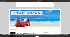 Desktop Screenshot of lescambrezelles.over-blog.com