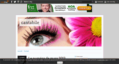 Desktop Screenshot of cantabile.over-blog.fr