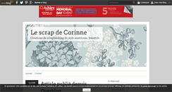 Desktop Screenshot of corinneleclercq.over-blog.com