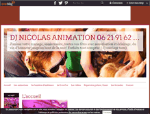 Tablet Screenshot of nicolasanimation.over-blog.fr
