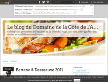 Tablet Screenshot of lacotedelange.over-blog.com