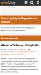 Mobile Screenshot of ecrire.over-blog.com