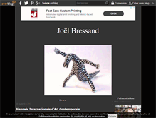 Tablet Screenshot of joel-bressand.over-blog.com