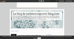 Desktop Screenshot of nadinescrap.over-blog.com