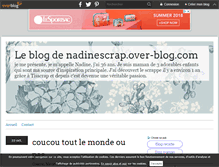 Tablet Screenshot of nadinescrap.over-blog.com