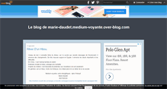 Desktop Screenshot of marie-daudet.medium-voyante.over-blog.com