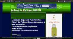 Desktop Screenshot of goronphilippe.over-blog.com