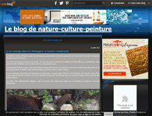Tablet Screenshot of nature-culture-peinture.over-blog.com