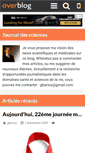 Mobile Screenshot of journaldela-science.over-blog.com