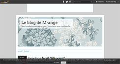Desktop Screenshot of les-passions-de-marie.over-blog.com