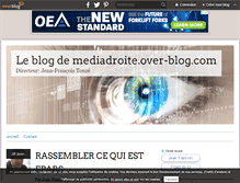 Tablet Screenshot of mediadroite.over-blog.com