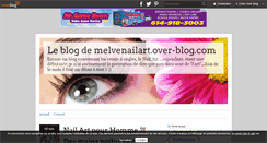 Desktop Screenshot of melvenailart.over-blog.com