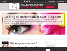 Tablet Screenshot of melvenailart.over-blog.com