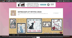 Desktop Screenshot of entrechats-et-petites-croix.over-blog.com