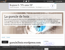 Tablet Screenshot of lagueuledebois.over-blog.fr