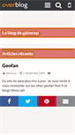 Mobile Screenshot of geoscop.over-blog.com