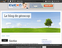 Tablet Screenshot of geoscop.over-blog.com