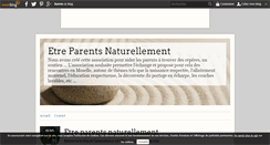 Desktop Screenshot of etreparentsnaturellement.over-blog.com