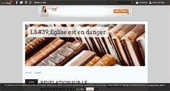 Desktop Screenshot of egliseendanger.over-blog.com