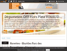 Tablet Screenshot of horspiste.over-blog.fr