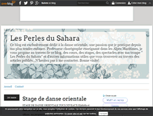 Tablet Screenshot of bellydance-passion06.over-blog.com