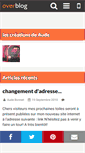 Mobile Screenshot of lescreationsdeaude.over-blog.com