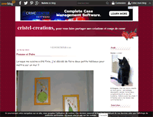 Tablet Screenshot of cristel-creations.over-blog.com