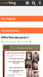 Mobile Screenshot of java-lingerie.over-blog.com