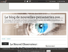 Tablet Screenshot of nouvelles-persaneries.over-blog.com