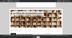 Desktop Screenshot of guidelitteraire.over-blog.com