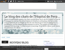 Tablet Screenshot of hopital.chats.perpignan.over-blog.com