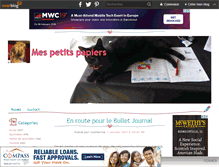 Tablet Screenshot of petitspapiers.over-blog.fr