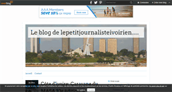 Desktop Screenshot of lepetitjournalisteivoirien.over-blog.com