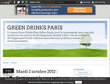 Tablet Screenshot of greendrinksparis.over-blog.com