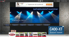 Desktop Screenshot of lacaidadelacasausher.over-blog.es