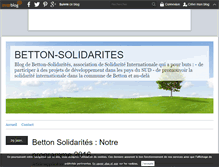 Tablet Screenshot of betton-solidarites.over-blog.com