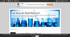Desktop Screenshot of elixirnaturel.over-blog.com