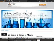 Tablet Screenshot of elixirnaturel.over-blog.com