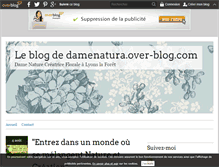 Tablet Screenshot of damenatura.over-blog.com