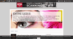 Desktop Screenshot of entre-geeks.over-blog.com
