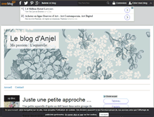 Tablet Screenshot of anjel.over-blog.com