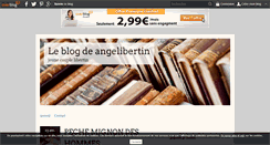 Desktop Screenshot of angelibertin.over-blog.com