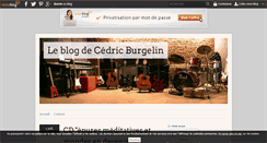 Desktop Screenshot of cedricburgelin.over-blog.com