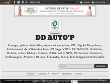 Tablet Screenshot of ddauto-p-sarldegand.over-blog.com