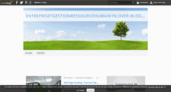 Desktop Screenshot of entreprisetgestionressourcehumaintn.over-blog.com