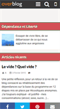 Mobile Screenshot of dependance-liberte.over-blog.com